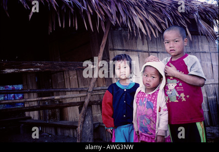 Bergvölker, Soppong Bereich, Nord-Thailand Stockfoto