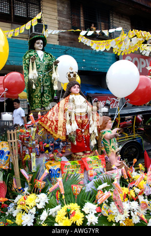 Philippinen Manila Santa Nino Festival Tondo Stockfoto