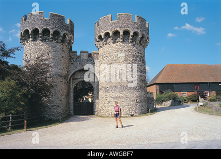 Kühlung Kühlung Kent Schloss Stockfoto