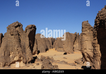 Algerische Sahara Tassili n ' Ajjer Süd-Algerien Stockfoto
