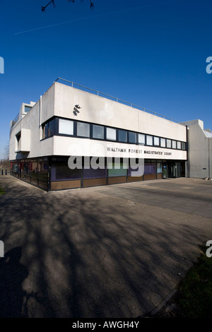 Waltham Forest Magistrates Court in Walthamstow Stockfoto