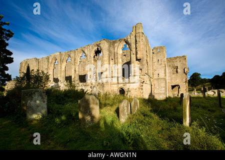 Easby Abbey in der Nähe von Richmond North Yorkshire England Stockfoto