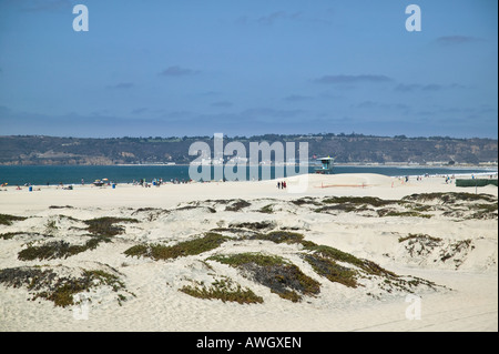 Silber Strand State Beach Coronado Insel San Diego, Kalifornien, USA Stockfoto