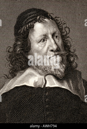 Inigo Jones, 1573 - 1652. Englischer Künstler, Architekten und Designer. Stockfoto