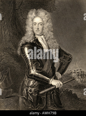 James FitzJames Butler, 2. Herzog von Ormonde, 1665-1745. Irische Staatsmann und Soldat. Stockfoto