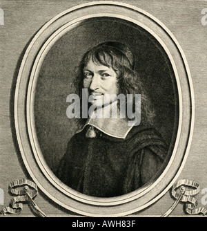 Nicolas Fouquet, Marquis de Belle-Ile, Vicomte de Melun et Vaux ,1615 - 1680. Der französische Staatssekretär und Betriebsleiter der Finanzen in Frankreich. Stockfoto