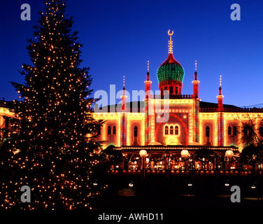 Tivoli Gärten, Kopenhagen, Dänemark Stockfoto