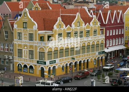 Curacao-Willemstad-Penha Gebäude Stockfoto