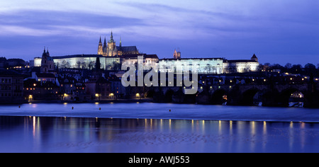 Hradschin Burg, Prag, Tschechien Stockfoto