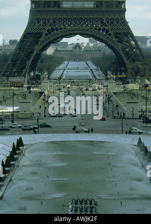 Frankreich, Paris, Esplanade vor Eiffelturm Stockfoto