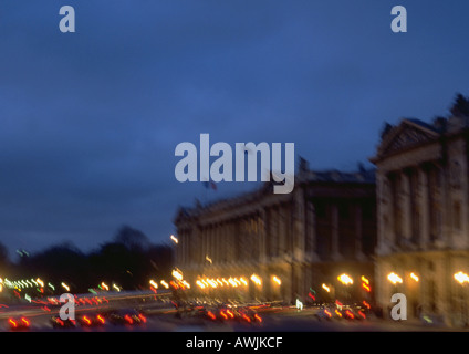 Frankreich, Paris, Concorde in der Nacht Stockfoto