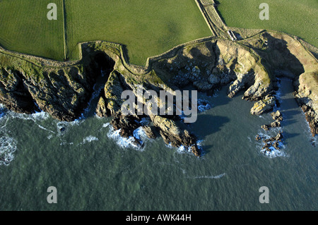 Ein Teil der schottischen Küste in Grampian in der Nähe der Stadt Banff Stockfoto
