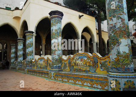 Monastero Santa Chiara Napoli - Campania Italia Stockfoto