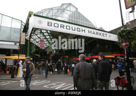 Borough Market, Southwark, Süd-Ost-London Stockfoto