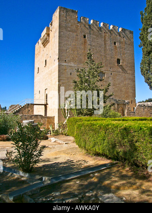 Kolossi Burg in der Nähe von Limassol Zypern EU gebaut im Jahre 1454 Stockfoto