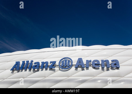 Allianz-Arena, München, Bayern, Deutschland Stockfoto