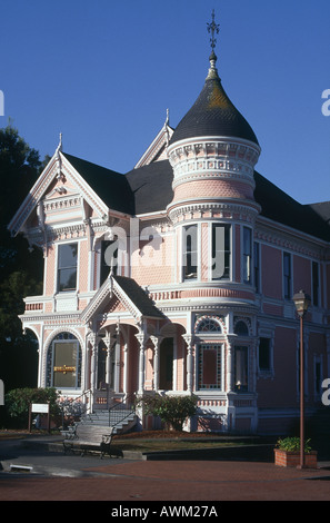 Fassade des viktorianischen Haus, Eureka, Kalifornien, USA Stockfoto