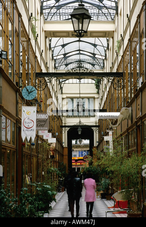 Galerie du Grand Cerf, historische Gebäude in Paris, Frankreich, Europa Stockfoto