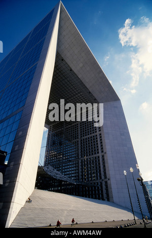 Grande Arche De La Fraternité, La Défence Geschäftsviertel, Paris, Frankreich, Europa Stockfoto