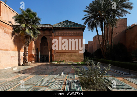 Saadien Gräber, Friedhof, Medina, Marokko, Afrika Stockfoto