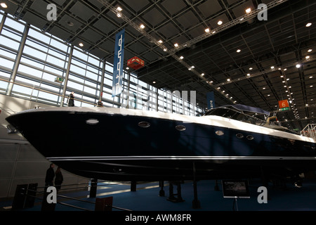 Luxus-Schiff Boot 2008, weltweit größte Schaufenster für Yachting und Wassersport, Düsseldorf, NRW, Deutschland, Europa Stockfoto