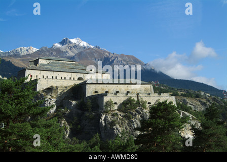 Fort am Berg, Fort Victor-Emmanuel, Savoie, Frankreich Stockfoto