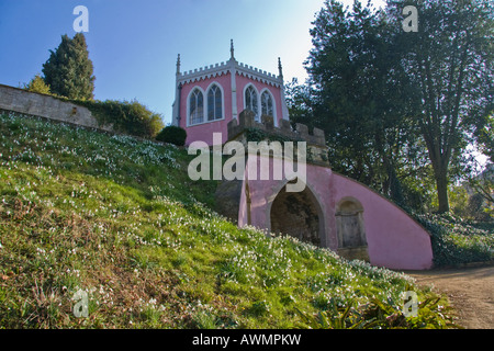 Der Eagle Hausgarten Painswick Rokoko Stroud Gloucestershire Stockfoto