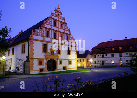 Maria Bildhausen Abtei in der Nähe von Muennerstadt, Rhön, Franken, Bayern, Deutschland Stockfoto