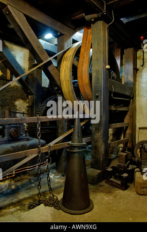 1920er Jahre Schmiede, Industriemuseum, Lauf eine der Peignitz, Middle Franconia, Bayern, Deutschland, Europa Stockfoto