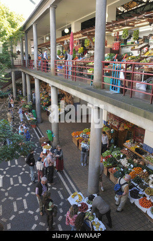 Mercado Dos Lavradores, Markt in Funchal, Madeira, Portugal, Atlantik Stockfoto