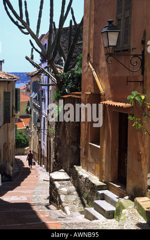 Menton Straße Cote d ' Azur Stockfoto