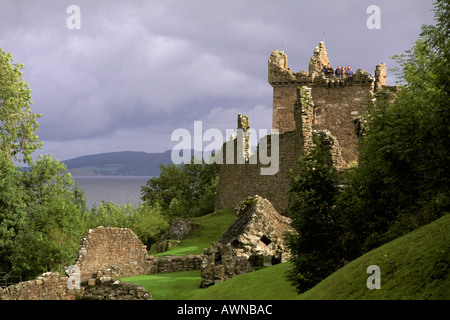 Urquart Castle Drumnadrochit Schottland Stockfoto