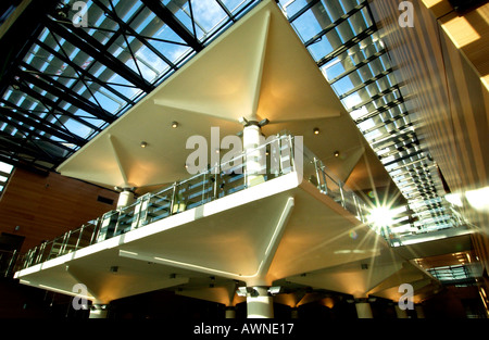 Eco friendly Hightech solar powered Jubiläum Bibliothek in Brighton, Sussex Stockfoto