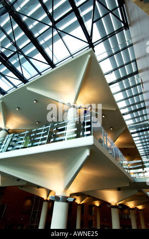 Eco friendly Hightech solar powered Jubiläum Bibliothek in Brighton, Sussex Stockfoto