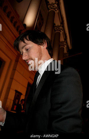 James Mcavoy bei den Baftas, London 2008 Stockfoto