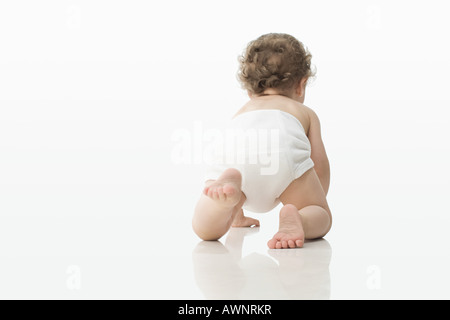 Baby-krabbeln Stockfoto