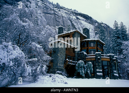 Ahwahnee Hotel, Yosemite-Nationalpark, Kalifornien Stockfoto