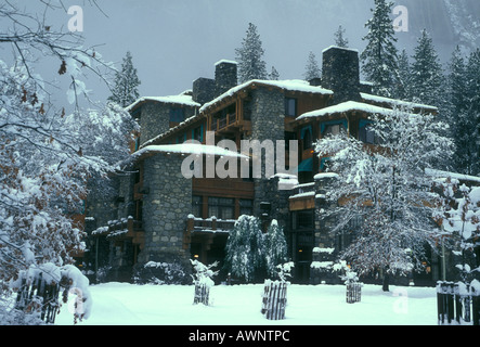 Ahwahnee Hotel, Yosemite-Nationalpark, Kalifornien Stockfoto