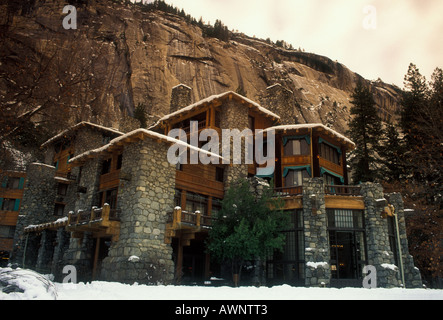 Ahwahnee Hotel, Yosemite-Nationalpark, Kalifornien Stockfoto