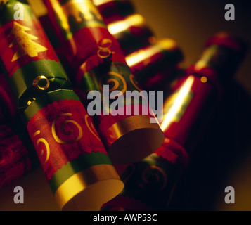 Christmas Crackers Stockfoto