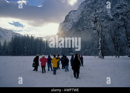 Fotografie Workshop, Yosemite Tal, Yosemite-Nationalpark, Kalifornien Stockfoto