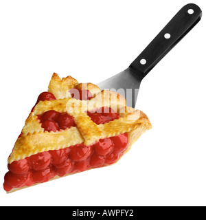 Kirsche Kreissegment Stockfoto