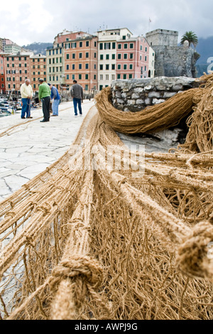 Fischernetze,, Stockfoto