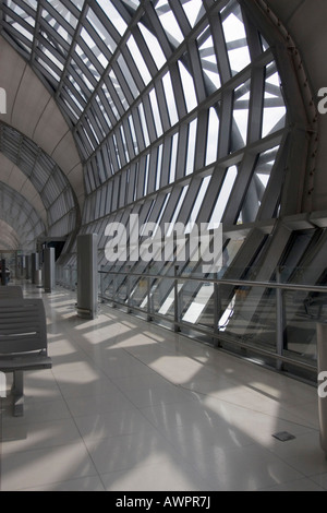 Der neue Flughafen Suvarnabhumi, Bangkok, Thailand, Asien Stockfoto