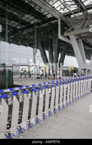 Der neue Flughafen Suvarnabhumi, Bangkok, Thailand, Asien Stockfoto