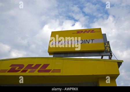 DHL - Filiale in Pattaya, Thailand, Asien Stockfoto