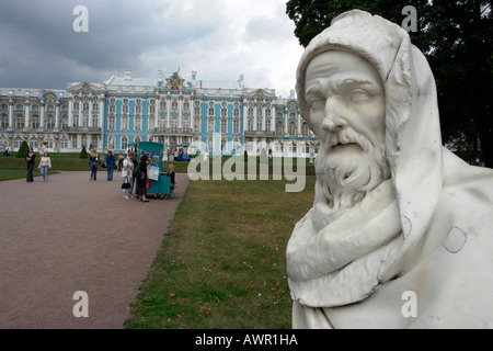 Russland auf dem Gelände des Catherine Palast Zarskoje Selo Leningradskaya Oblast C Sean Sprague 2006 Stockfoto