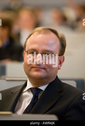 Dr.Ottmar Edenhofer, Chefökonom des Potsdam-Instituts für Klimafolgenforschung Stockfoto