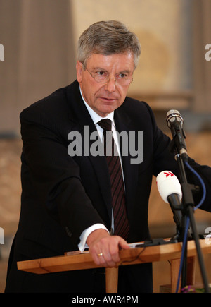 Heinz-Georg Bamberger, Justizminister von Rheinland-Pfalz, Deutschland Stockfoto