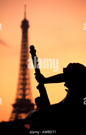 Eiffelturm, Paris, Frankreich Stockfoto